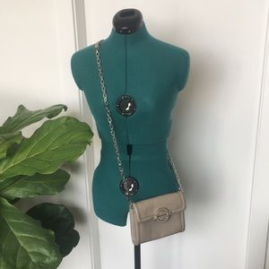 Tory Burch taupe purse